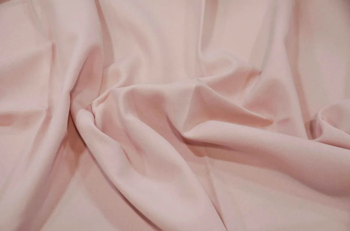 Blush Pink Polyester Wide