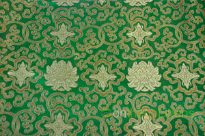 48" Wide Chinese Medallion Brocade Fabric by the Yard | Chinese Medallion Fabric | Multiple Colors |