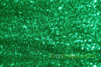 Glitz Mesh Sequins Fabric by the Yard & Bolt | 54" Wide | Multiple Colors |