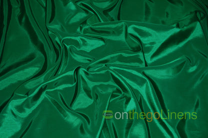Stretch Taffeta Fabric by the Yard | Spandex Taffeta Fabric | 60" wide | Multiple Colors |
