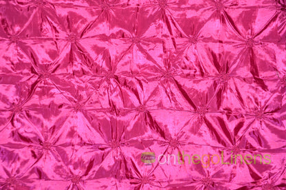 Pinwheel Button Taffeta Fabric | Belly Button Fabric | 48" Wide | Multiple Colors |