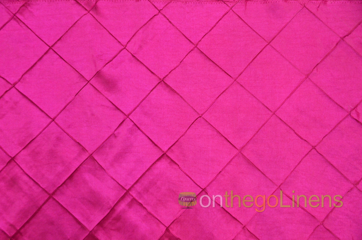 Pintuck 4x4 Fabric by the Yard | Diamond Taffeta Fabric | 52" wide | Multiple Colors |