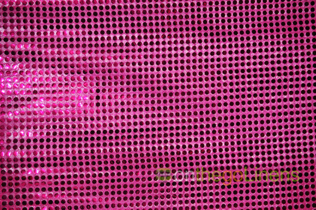 6MM Confetti Dot Sequins Fabrics | 45" Wide | Multiple Colors |