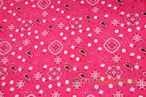 Bandana Cotton Fabric by the Yard | Bandanna Fabrics | 60" Wide |