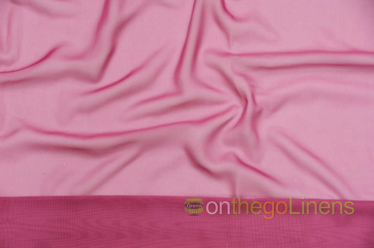 Double Georgette Fabric by the Yard | 60" wide | Multiple Colors |