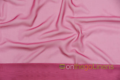 Double Georgette Fabric by the Yard | 60" wide | Multiple Colors |