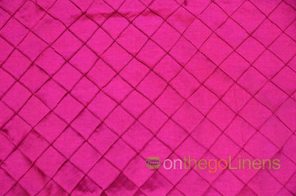 Pintuck 2x2 Fabric by the Yard | Diamond Taffeta Fabric | 52" wide | Multiple Colors |