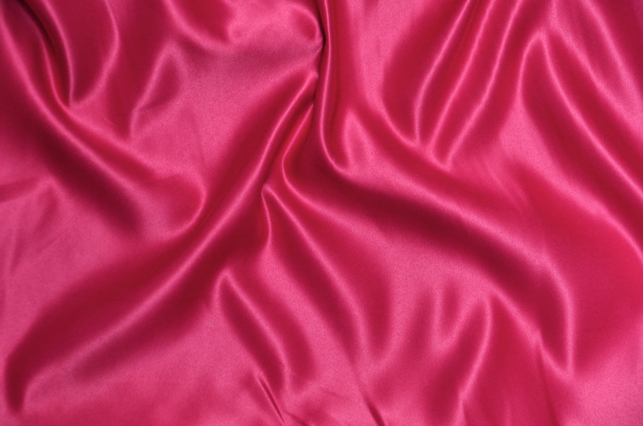 Lamour Satin Fabric by the Yard & Bolt | 100% Polyester Semi Dull Heavy Satin Fabric | 60" Wide | Multiple Colors |