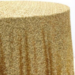 Gatsby Sequins Table Linens | All Over Sewn on Sequins Tablecloths | Multiple Colors |