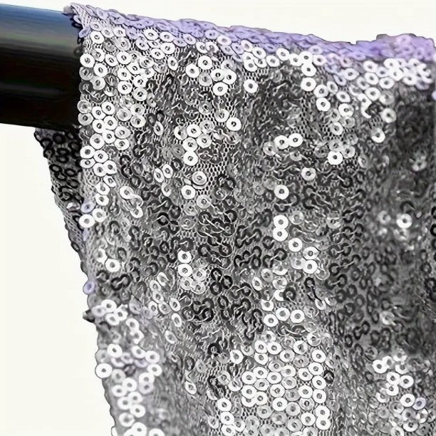 Glitz Mesh Sequins Event Drapery Panels | Glitz Sequins Curtains | Multiple Colors |
