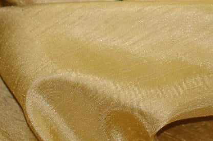 Shantung Satin Fabric by the Yard & Bolt | Reversible Silk Satin Fabric | 100% Polyester | 60" Wide | Multiple Colors |