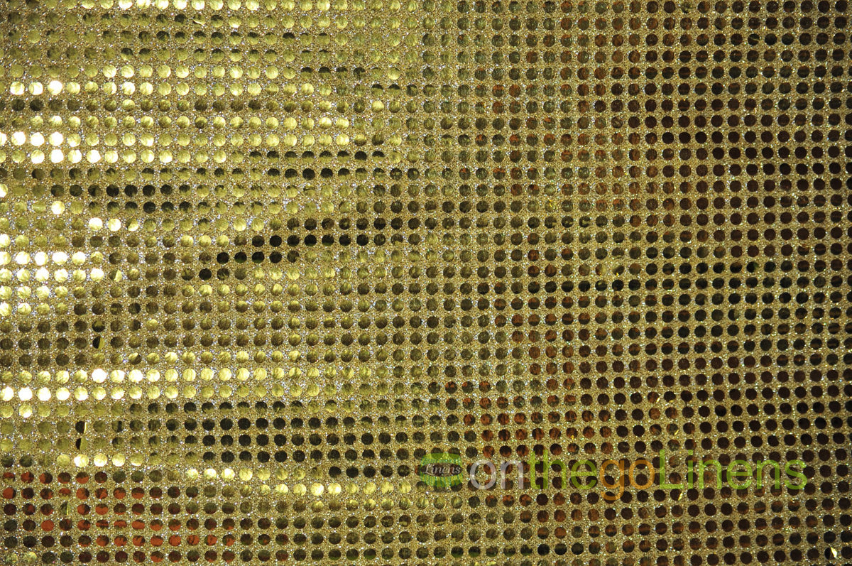 6MM Confetti Dot Sequins Fabrics | 45" Wide | Multiple Colors |