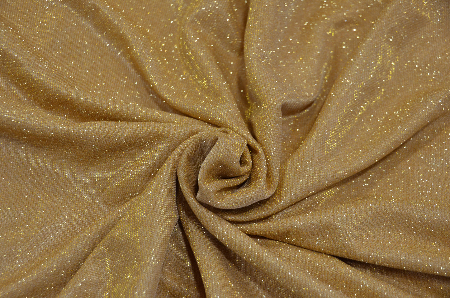 Spandex Glimmer Knit Fabric by the Yard | 56" Wide | Metallic Glitter Spandex Knit Fabric | 2 Way Stretch |