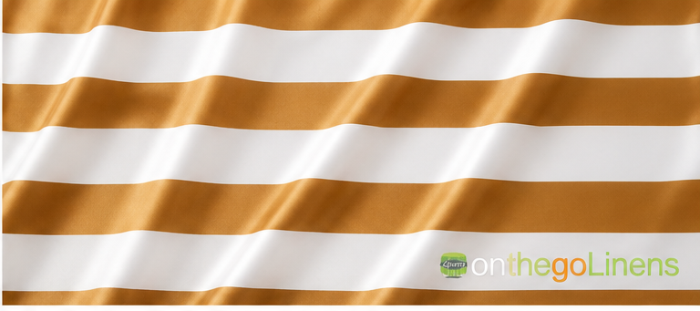 3.5" Stripe Lamour Satin Fabric by the Yard 60" Wide 100% Polyester
