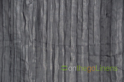 Italian Crush Satin Fabric by the Yard | 108" Wide | 100% Polyester | Multiple Colors |