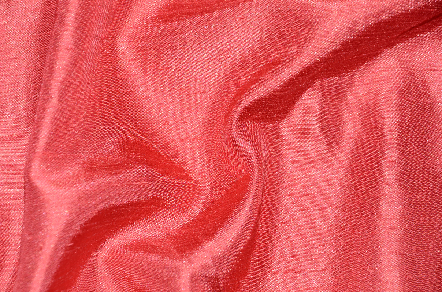 Shantung Satin Fabric by the Yard & Bolt | Reversible Silk Satin Fabric | 100% Polyester | 60" Wide | Multiple Colors |