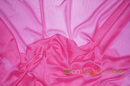 IFR Two Tone Chiffon Event Drapery Panels | Cationic Chiffon Curtains | Inherently Fire Retardant |