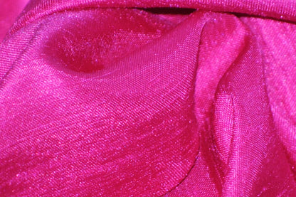 Shantung Satin Fabric by the Yard & Bolt | Reversible Silk Satin Fabric | 100% Polyester | 60" Wide | Multiple Colors |