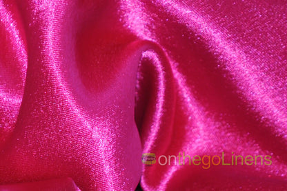 Superior Quality Japanese Crepe Back Satin Fabric by the Yard and Wholesale Bolt | 60" Wide | Multiple Colors |