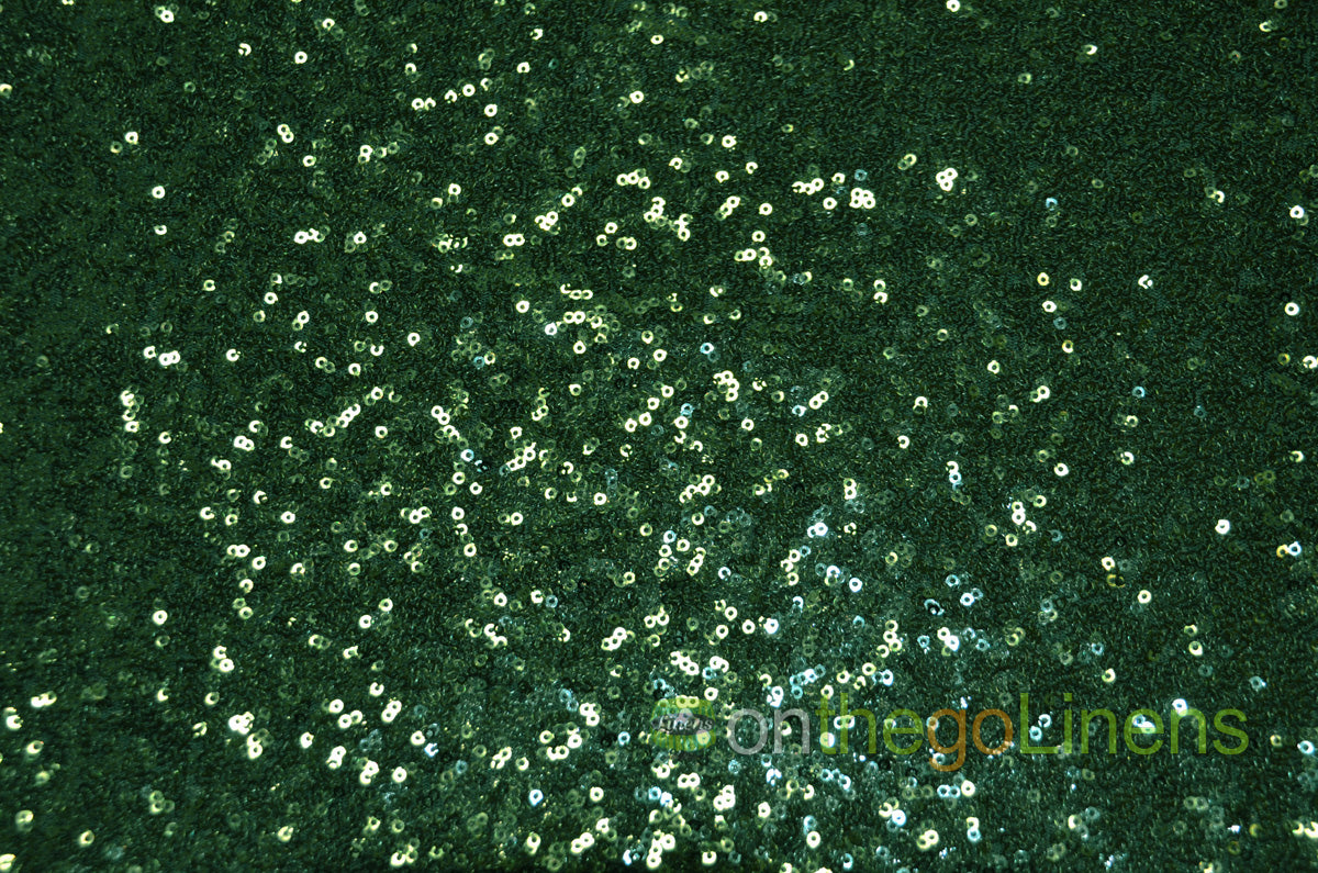 Glitz Mesh Sequins Fabric by the Yard & Bolt | 54" Wide | Multiple Colors |