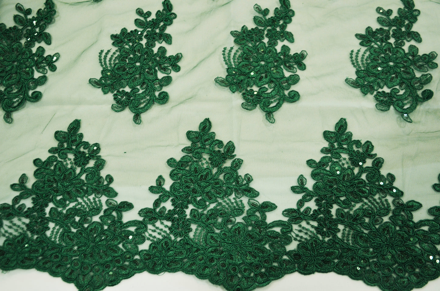 Camilla Embroidery Fabric by the Yard | Lace Embroidery | Multiple Colors |