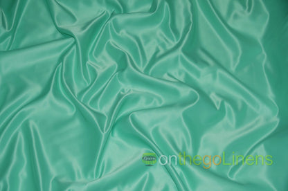 Stretch Lamour Satin Fabric by the Yard | Stretch Matte Satin | Stretch Duchess Satin Fabric for Bridal, Wedding, Costumes |
