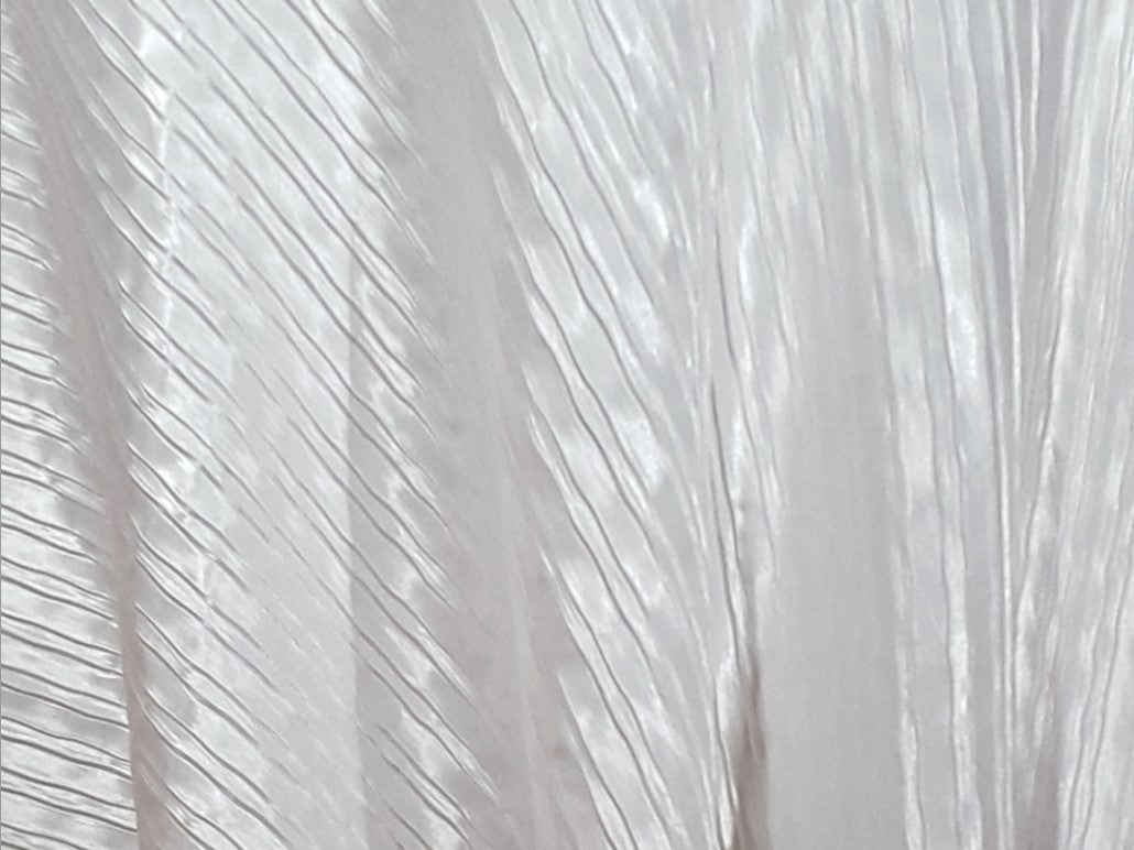 Italian Crush Satin Fabric by the Yard | 108" Wide | 100% Polyester | Multiple Colors |