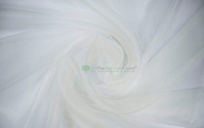 Super Organza Fabric | 60” Wide | Semi-Sheer Polyester | Elegant Event Fabric