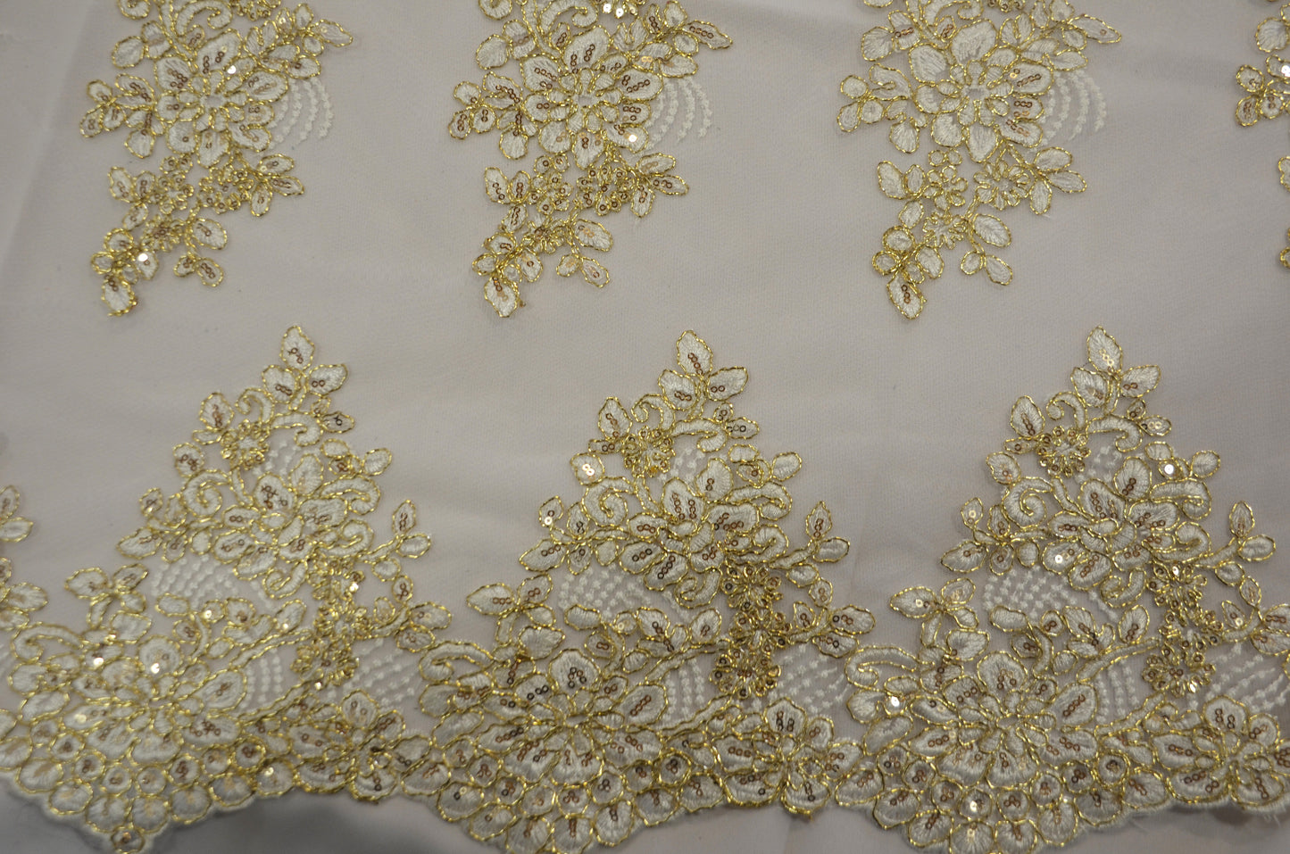Camilla Embroidery Fabric by the Yard | Lace Embroidery | Multiple Colors |