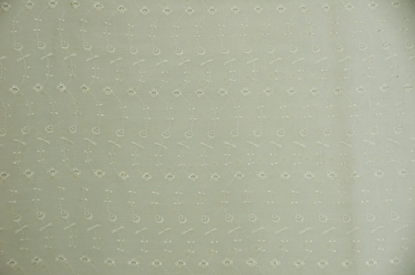 60" Wide Polyester Cotton Eyelet Embroidery Fabric by the Yard | No Border | Multiple Colors |