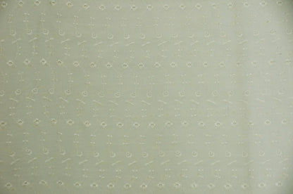 60" Wide Polyester Cotton Eyelet Embroidery Fabric by the Yard | No Border | Multiple Colors |