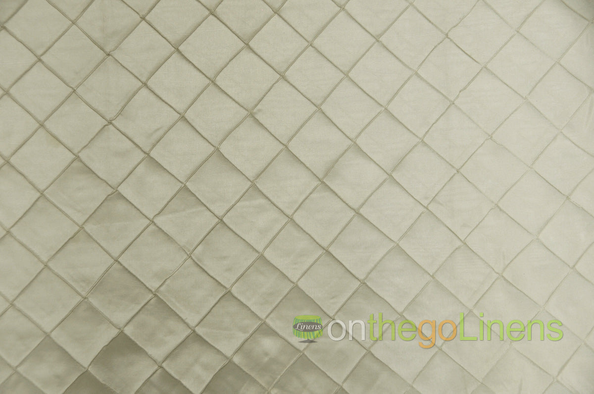 Pintuck 2x2 Fabric by the Yard | Diamond Taffeta Fabric | 52" wide | Multiple Colors |