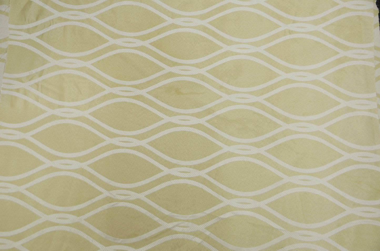 Reversible Elliptical Brocade Runners | Geometric Jacquard Runners | Multiple Colors |
