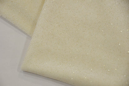 Glitter Stretch Velvet Fabric by the Yard | Spandex Velvet with Sparkling Glitter Fabric | 60" Wide | Multiple Colors |