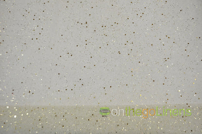 Tulle Glitter with Sequins Fabric by the Yard | Tulle filled with Glitter and Sequins | 60" Wide | Multiple Colors |