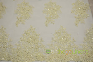 Camilla Embroidery Fabric by the Yard | Lace Embroidery | Multiple Colors |