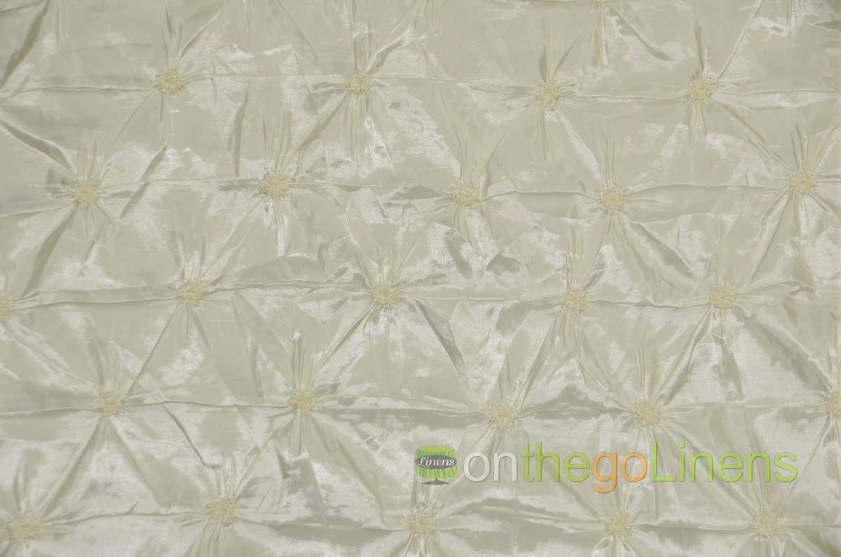Pinwheel Button Taffeta Fabric | Belly Button Fabric | 48" Wide | Multiple Colors |
