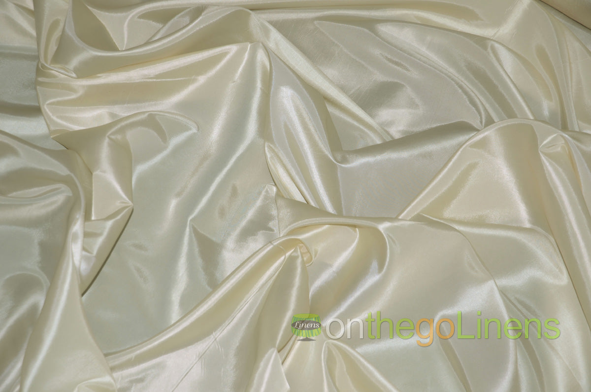 Stretch Taffeta Fabric by the Yard | Spandex Taffeta Fabric | 60" wide | Multiple Colors |