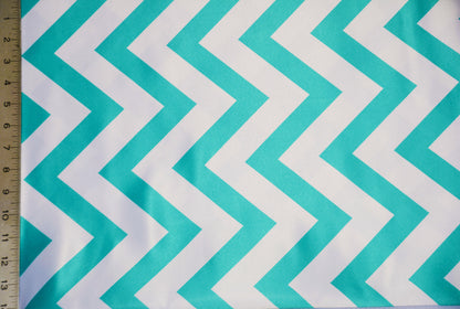 Lamour Satin Chevron Print Table Napkins and Chair Sashes | Chevron Print Napkins and Sashes | Multiple Colors |