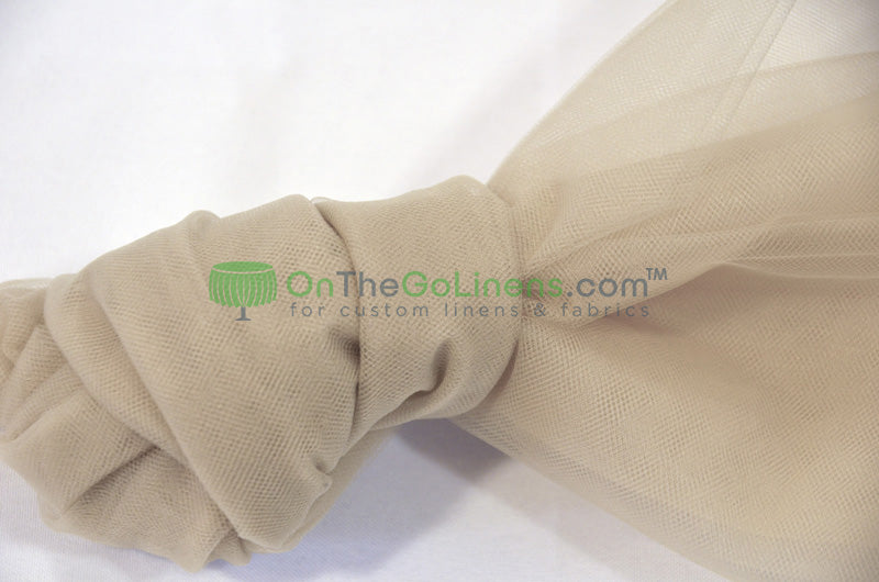 Bridal Tulle Wedding Dress Fabric | Wholesale 50 Yard Bolt | 100% Nylon | 108" Wide