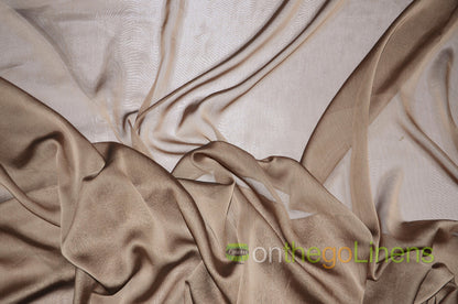 IFR Two Tone Chiffon Event Drapery Panels | Cationic Chiffon Curtains | Inherently Fire Retardant |