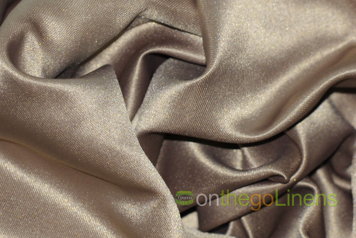 Lamour Satin Fabric by the Yard & Bolt | 100% Polyester Semi Dull Heavy Satin Fabric | 60" Wide | Multiple Colors |