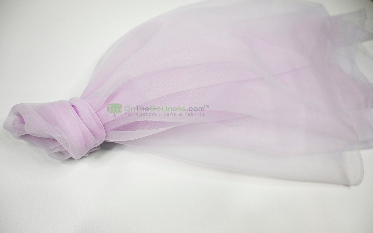 Super Organza Fabric | 60” Wide | Semi-Sheer Polyester | Elegant Event Fabric