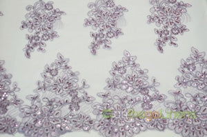 Camilla Embroidery Fabric by the Yard | Lace Embroidery | Multiple Colors |