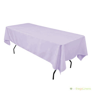 60" x 108" Banquet Polyester Tablecloth | Multiple Colors | Econoline Ready to Ship |