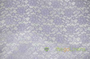 Raschel Lace Table Linens | Raschel Lace Tablecloths | Multiple Colors |