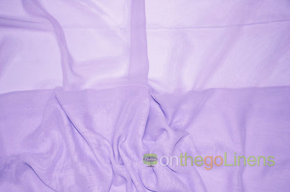IFR Two Tone Chiffon Event Drapery Panels | Cationic Chiffon Curtains | Inherently Fire Retardant |