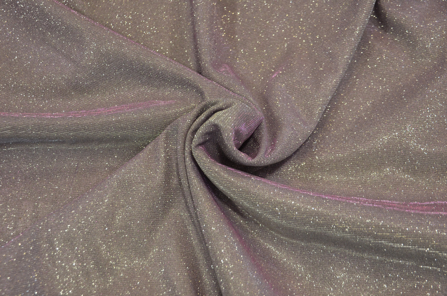 Spandex Glimmer Knit Fabric by the Yard | 56" Wide | Metallic Glitter Spandex Knit Fabric | 2 Way Stretch |