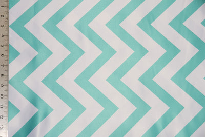 Lamour Satin Chevron Print Table Runners | Chevron Print Table Runners | Multiple Colors |