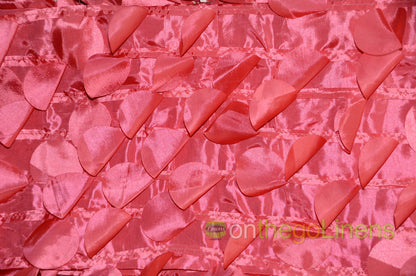 Petal Taffeta Fabric by the Yard | Round Hanging Petal Taffeta Fabric |